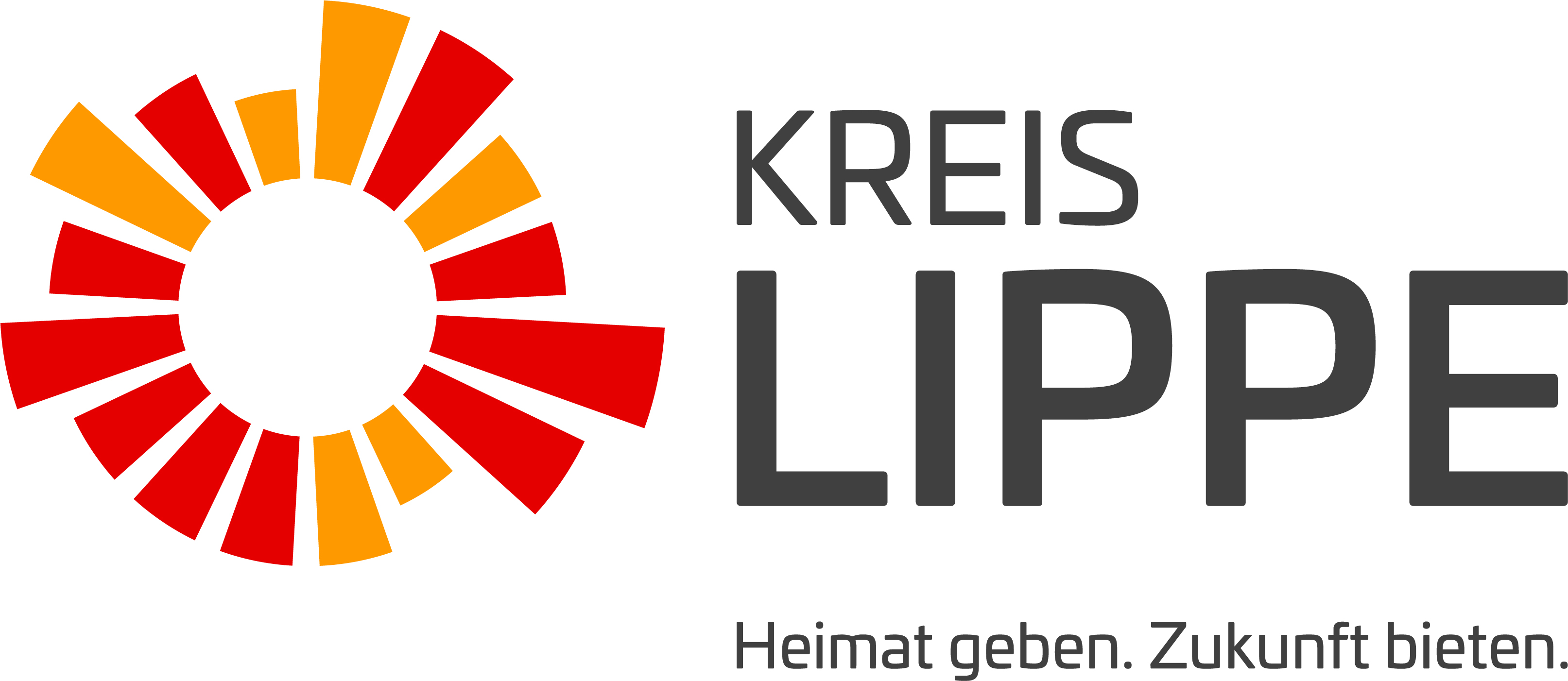 Logo Kreis Lippe farbig claim 4c